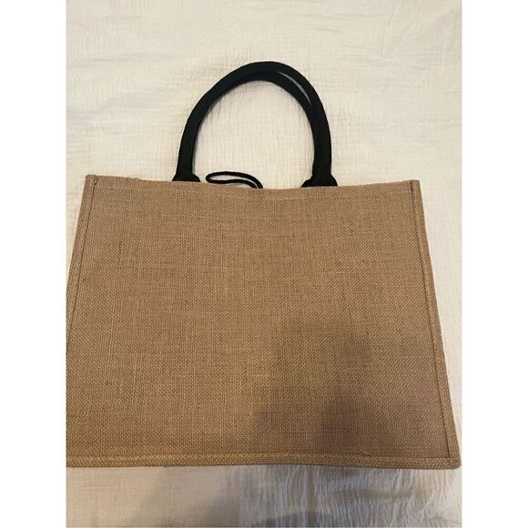 Hello Weekend Canvas Bling Tote Bag NEW - Picture 6 of 6